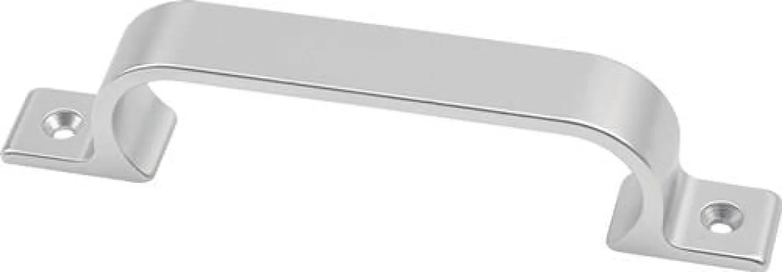 hermeta Handgriff A.35mm L.186mm B.24mm Alu.silberf.elox.Löcher 2 - 4233-01E