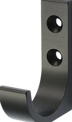 hermeta Mantelh.0149 einfach A.51,5mm Alu.schwarz elox.H.65mm - 0149-18E
