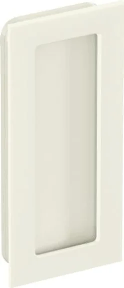 HEWI Schiebetürmuschel 544.54.120 PA 99 reinweiß glänzend rechteck.f.HLT - 544.54.120 99