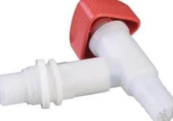 HÜNERSDORFF Auslaufhahn HDPE/LDPE R 1/2+R 3/4 Zoll - 550200