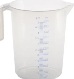 hünersdorff Messkanne 5000 ml Polypropylen transparent - 939500