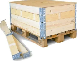 Holzaufsatzrahmen f.Europalette Maße 1200x800x300mm TRANSPAK