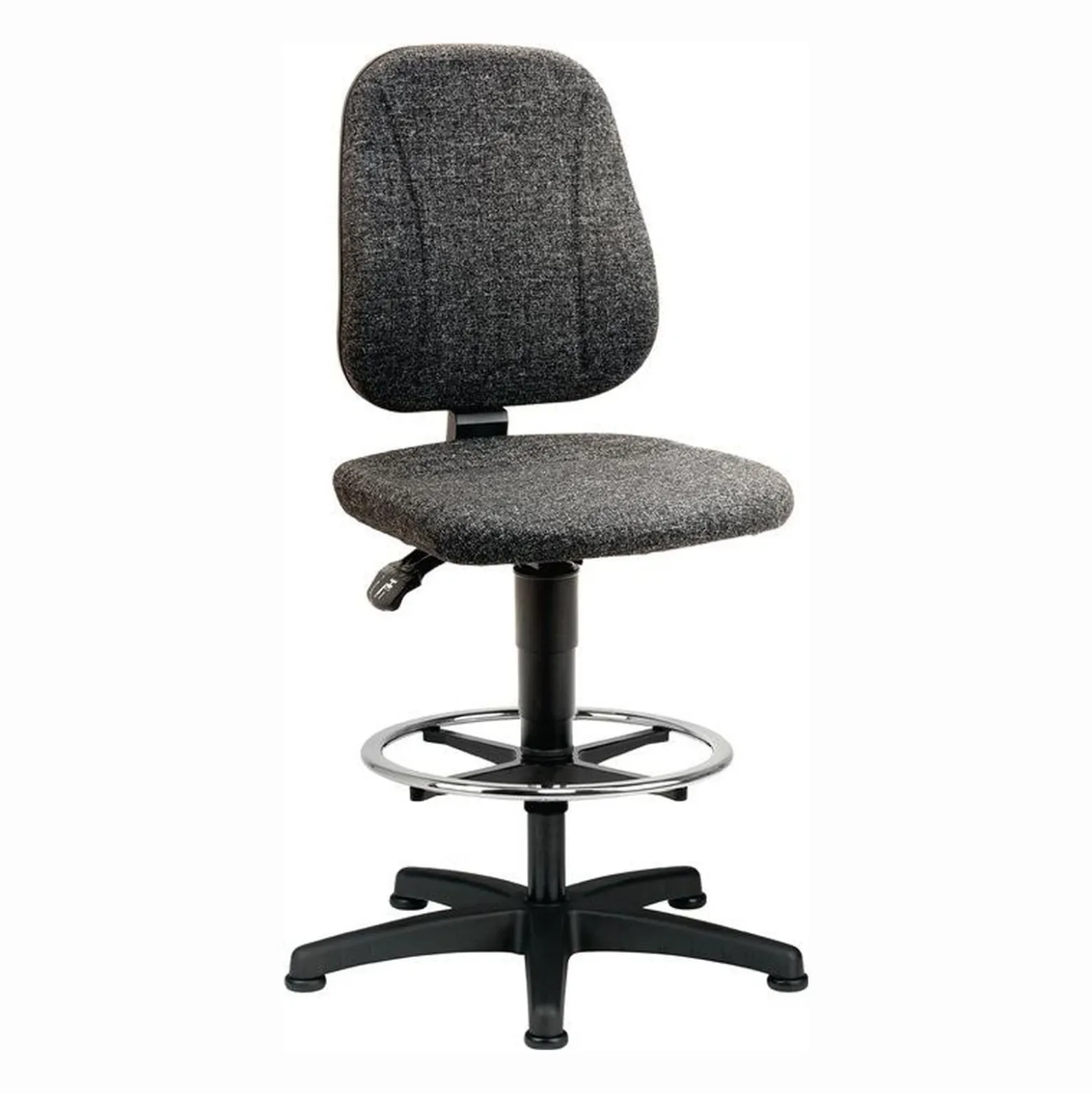 interstuhl Arbeitsdrehstuhl Unitec Bodengleiter + Fußring - 9651-CI11