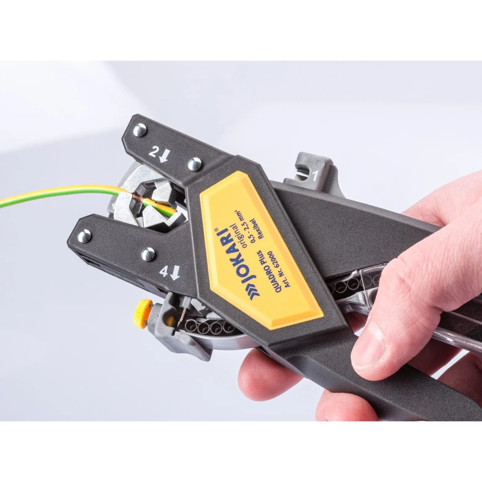 Jokari QUADRO Plus Abisolierzange - 62000