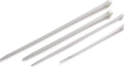 Kabelbinder Maße 140x3,6mm weiß TRANSPAK