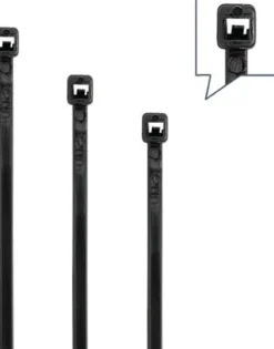 Kabelbinderset 500-tlg.PA 6.6 schwarz