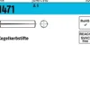 Kegelkerbstift DIN 1471 2x 8 A 1 100 Stück