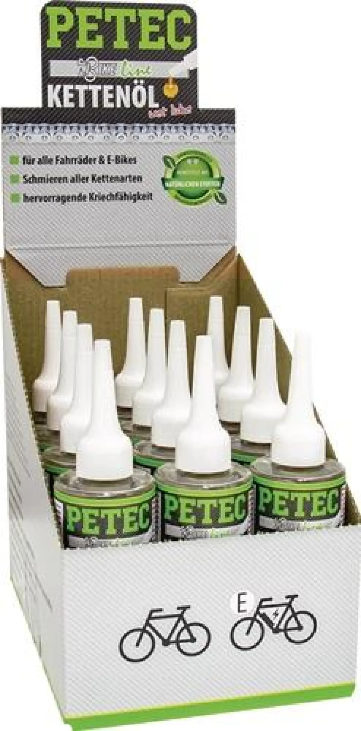 Kettenöl Wet Lube 100ml transp.Tropfflasche PETEC