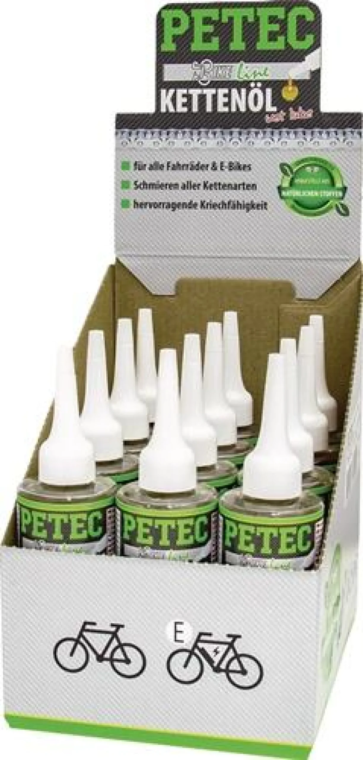 Kettenöl Wet Lube 100ml transp.Tropfflasche PETEC