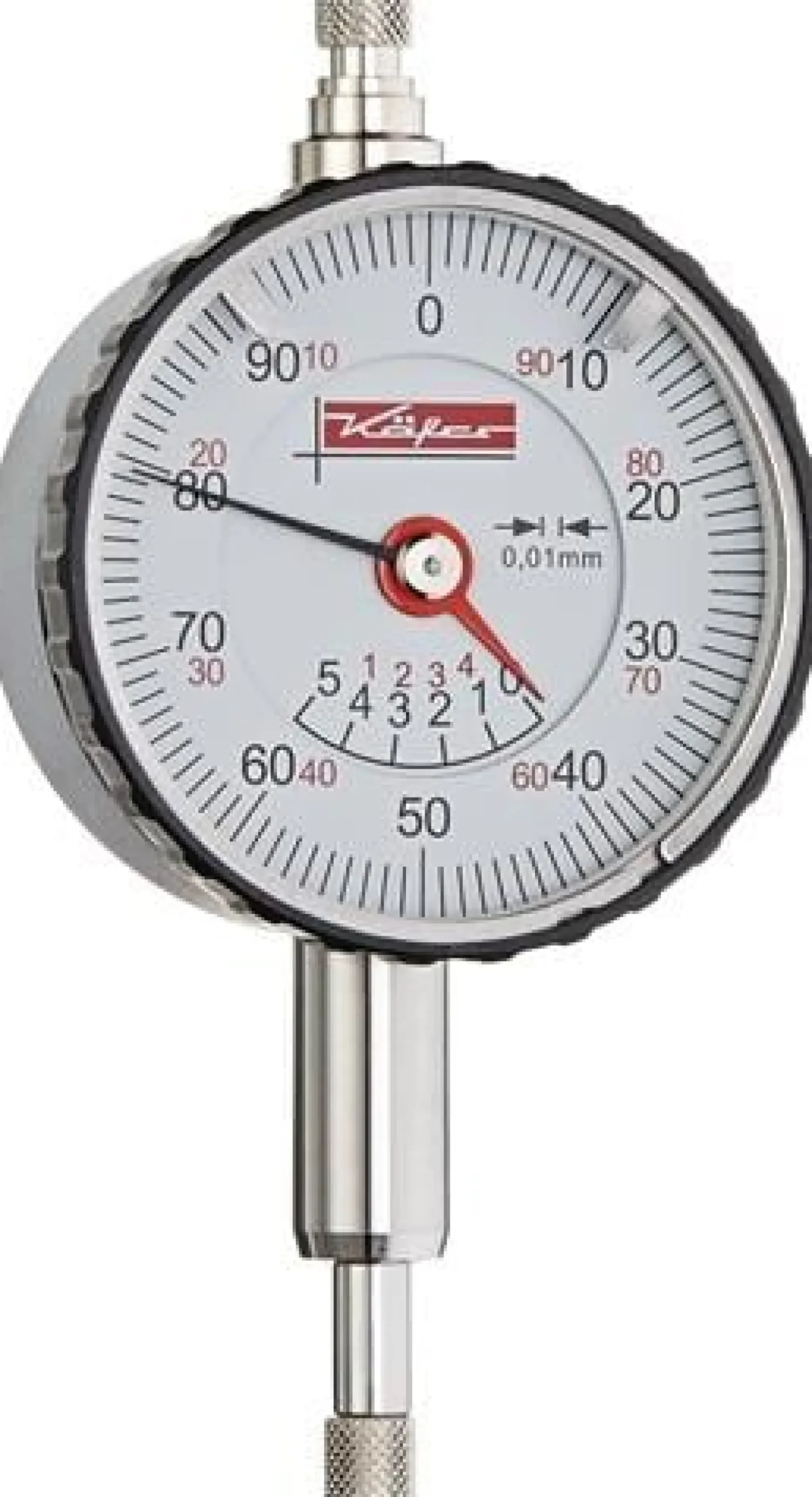 KÄFER Kleinmessuhr KMU 4/5 TK-100 5mm Abl.0,01mm - 10287