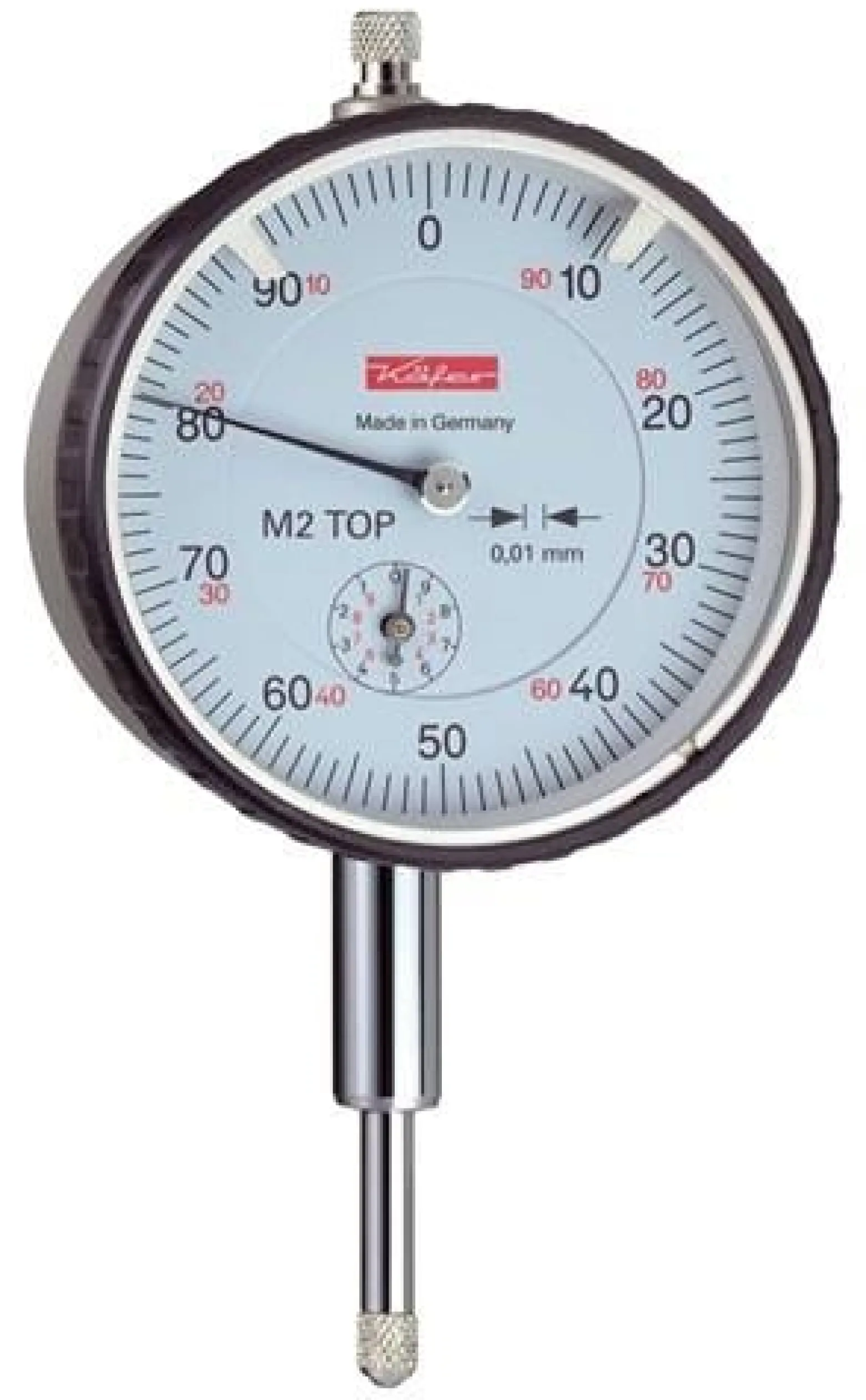 KÄFER Messuhr M2 Top S 10mm Abl.0,01mm m.Stoßschutz - 10143