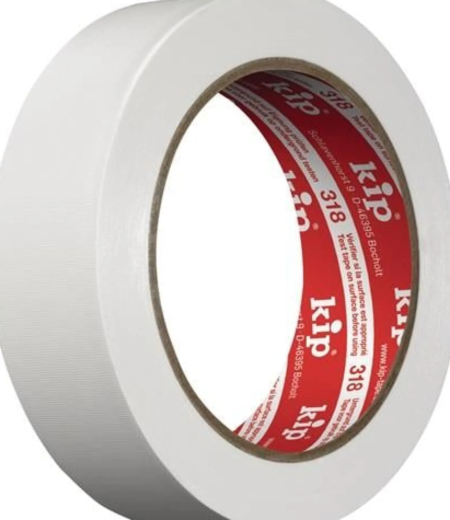 kip PVC Schutzband 318 weiß 30 mm - 318-53