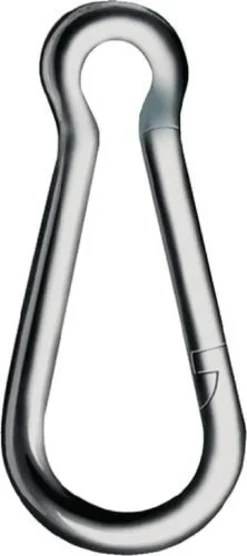 kleinsorge Karabinerhaken DIN 5299 Form C Länge 100 mm Drahtstärke 10 mm - 3010010V