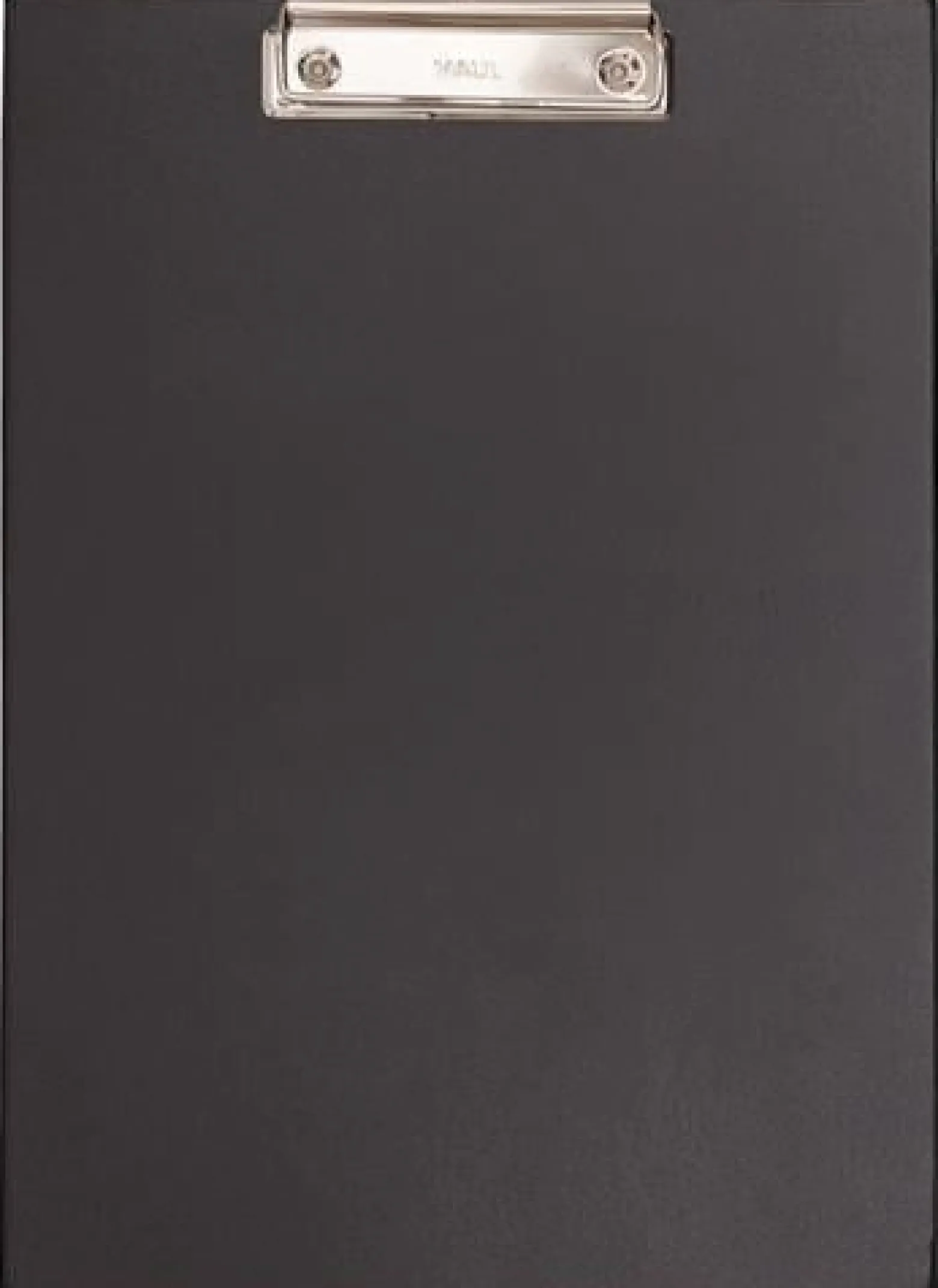 Klemmbrett Karton/Polypropylen A4 schwarz MAUL