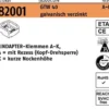 Klemmen R 82001 GTW 40 KM 16/5,5 galv.verz. 1 Stück LINDAPTER