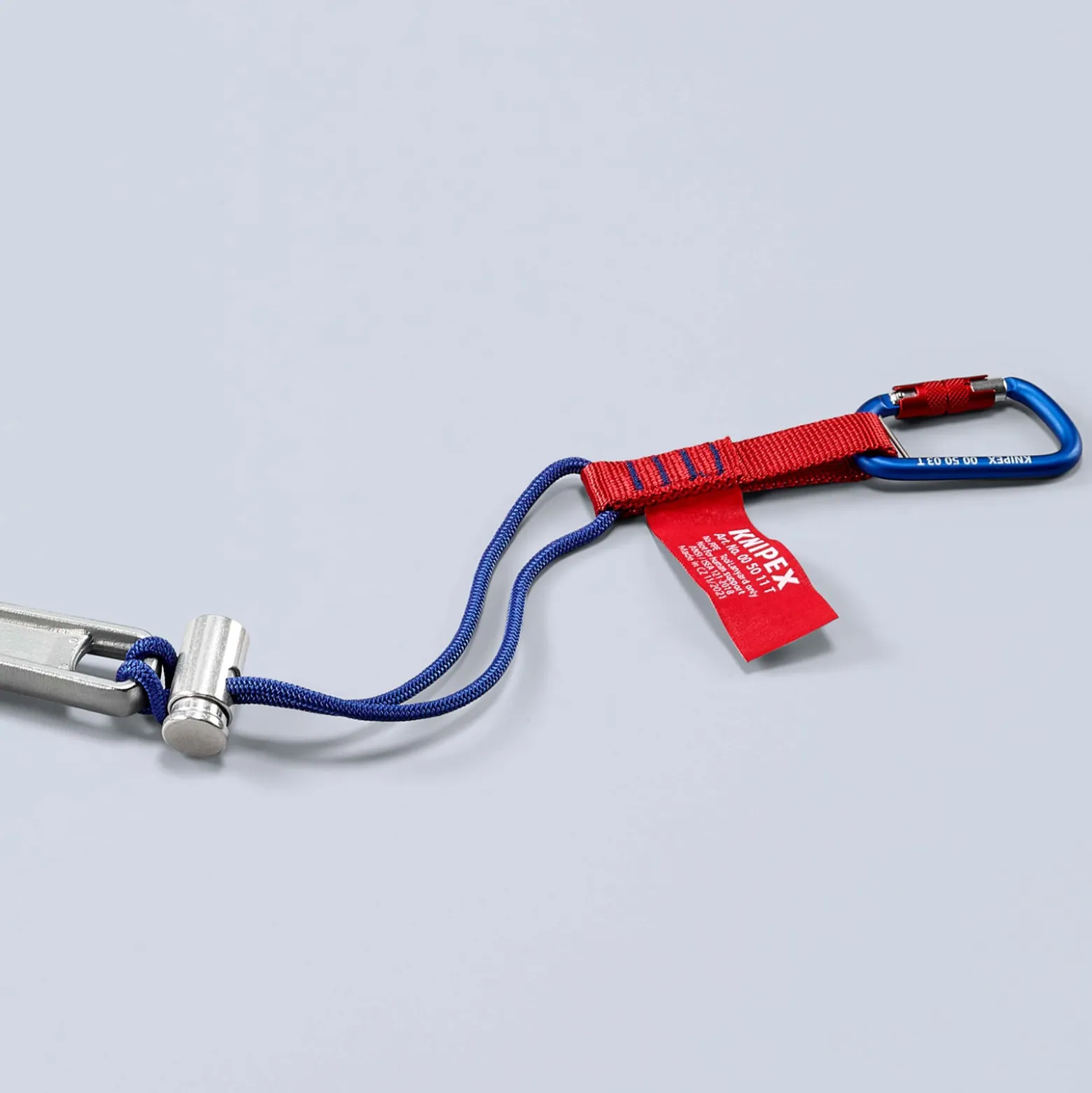 Knipex Adapterschlaufe6kg + Materialkarabiner - 005013TBK