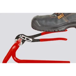 Knipex Alligator® mit Befestigungsöse schwarz atramentiert, mit schlanken Mehrkomponenten-Hüllen, mit integrierter Befestigungsöse zum Anbringen einer Absturzsicherung 250 mm - 8802250TBK