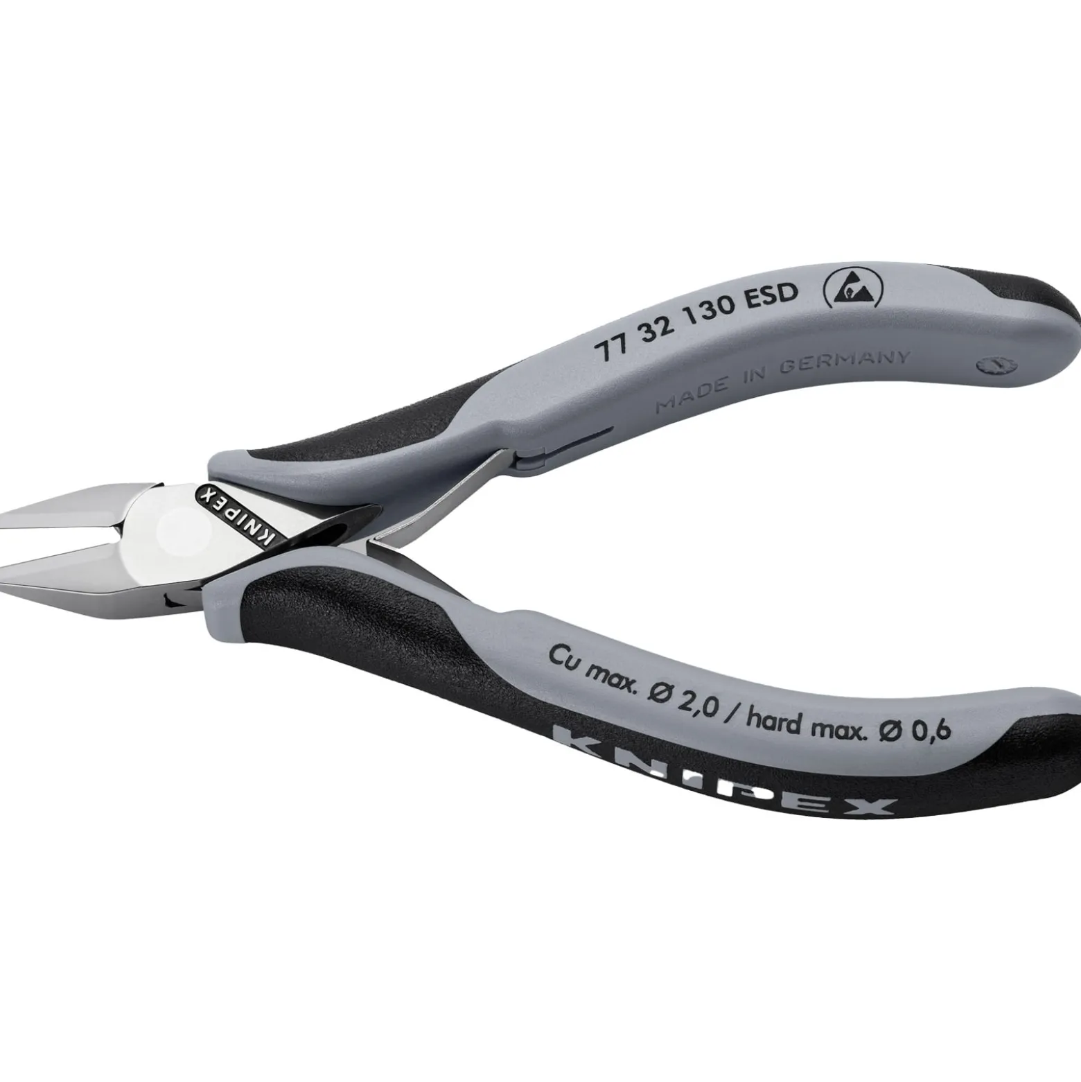 Knipex Elektronik-Seitenschneider ESD - 7732130ESD