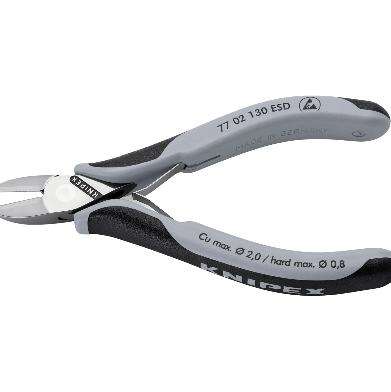 Knipex Elektronik-Seitenschneider ESD - 7702130ESD