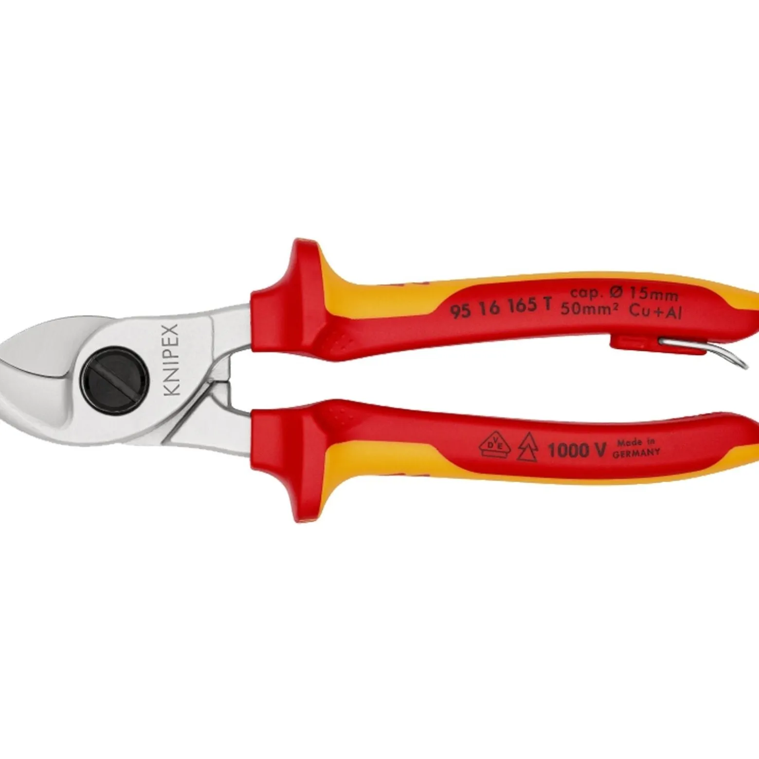 Knipex Kabelschere mit Befestigungsöse - 9516165T