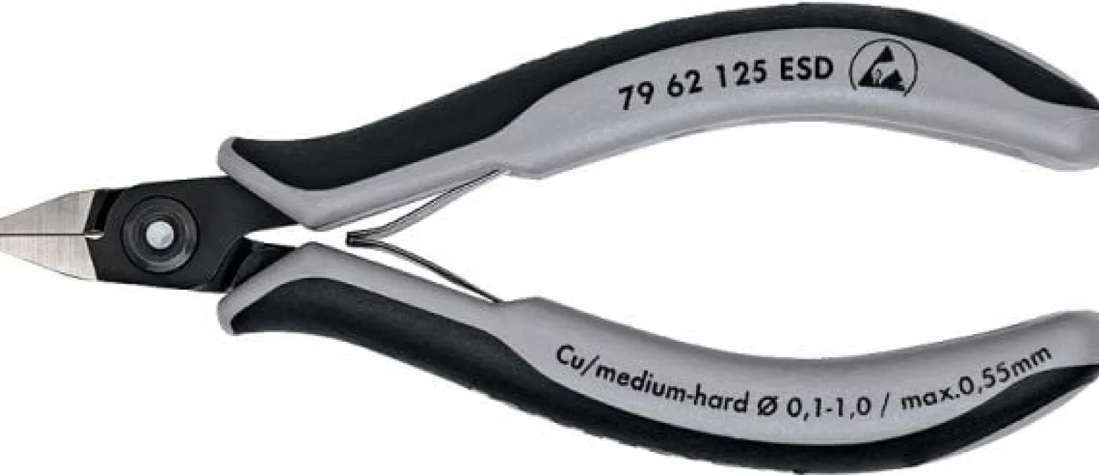 Knipex Präz.-Elek.-Seitenschneider -7962125ESD