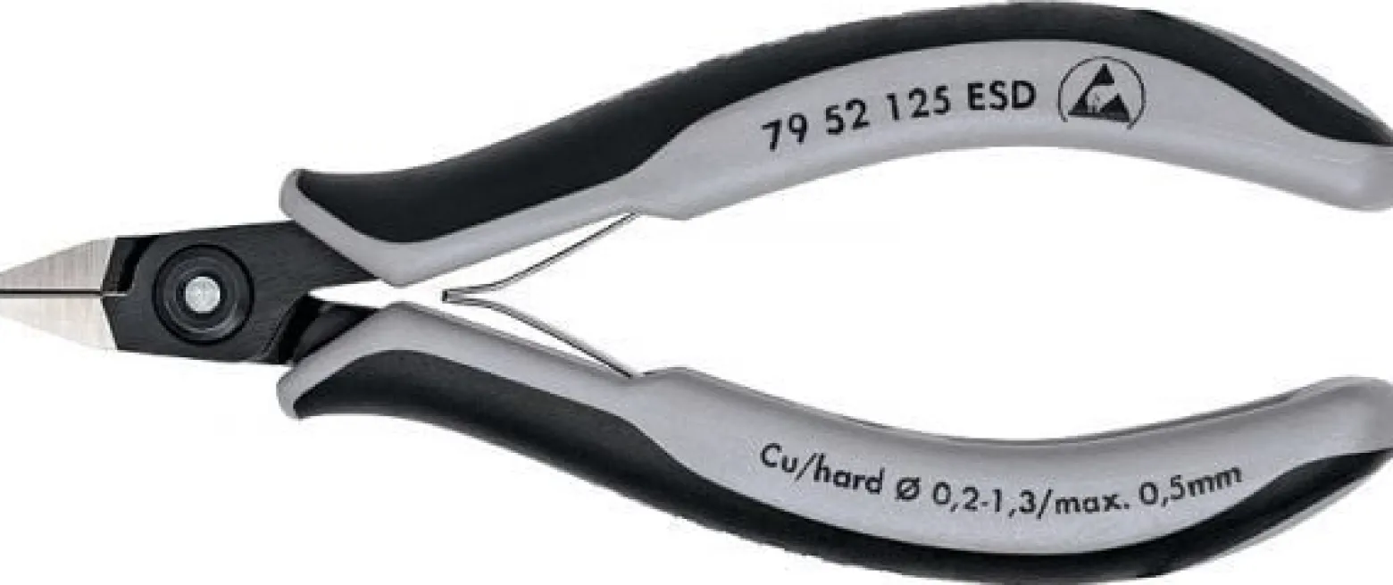Knipex Präz.-Elek.-Seitenschneider -7952125ESD