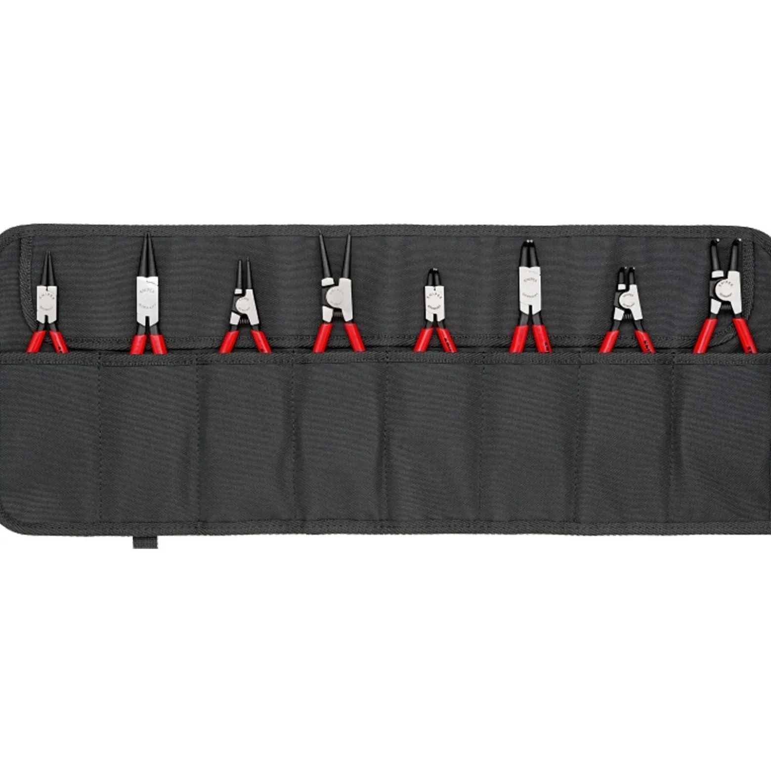 Knipex Sicherungsringzangen-Set 8tlg. in Werkzeugtasche - 001958V01