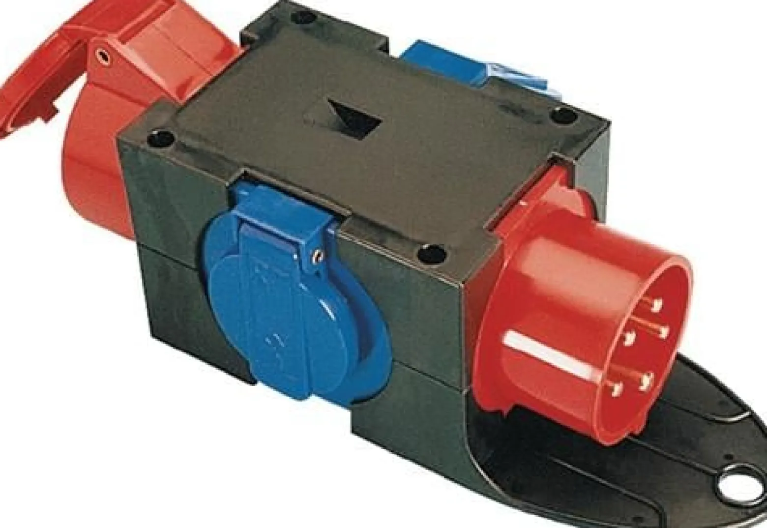 Kompaktverteiler CEE-16 A,5-polig 1xCEE 16 A,2x230V
