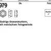 Kronenmutter DIN 979 niedrig M42x3 Automatenstahl 1 Stück