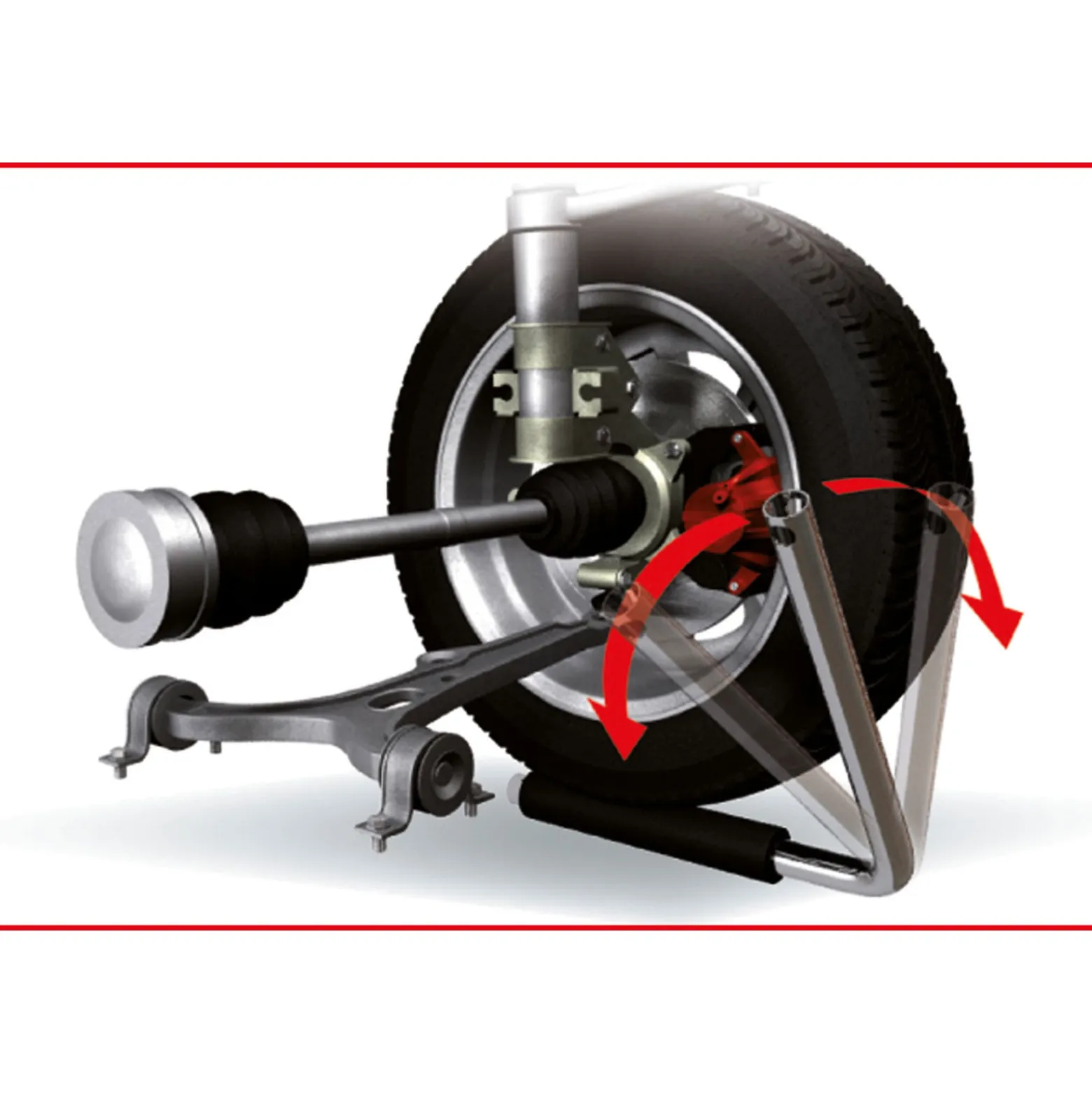 KS TOOLS Achsspielprüfer - 700.1465