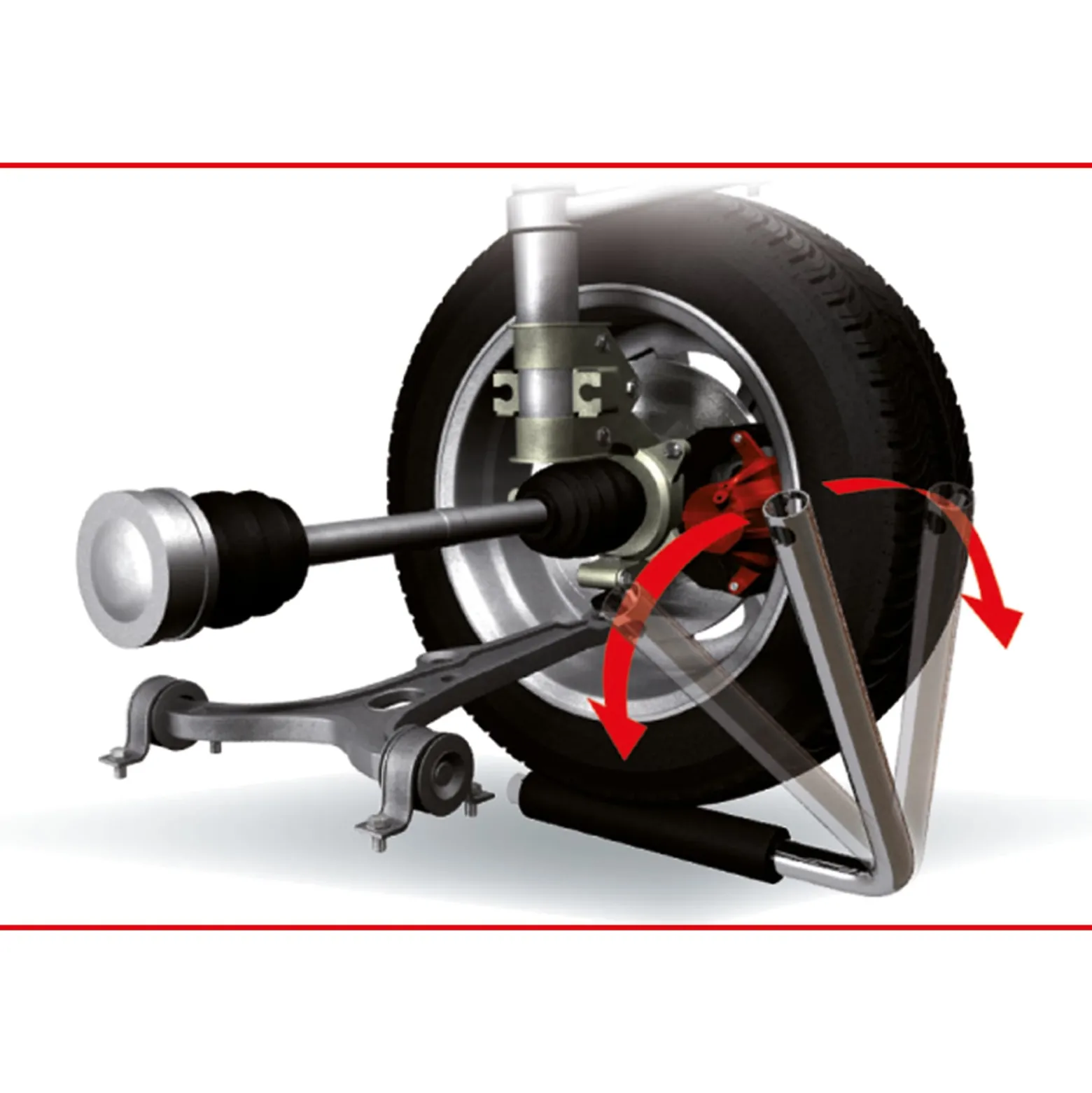 KS TOOLS Achsspielprüfer - 700.1465