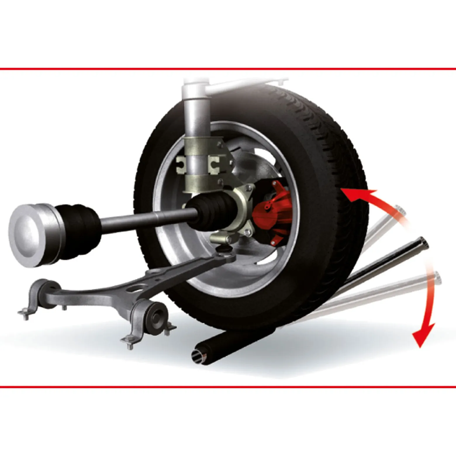 KS TOOLS Achsspielprüfer - 700.1465