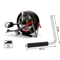 KS TOOLS Achsspielprüfer - 700.1465