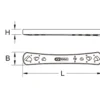 KS TOOLS Ausrichtungswerkzeug 248 mm - 117.1723