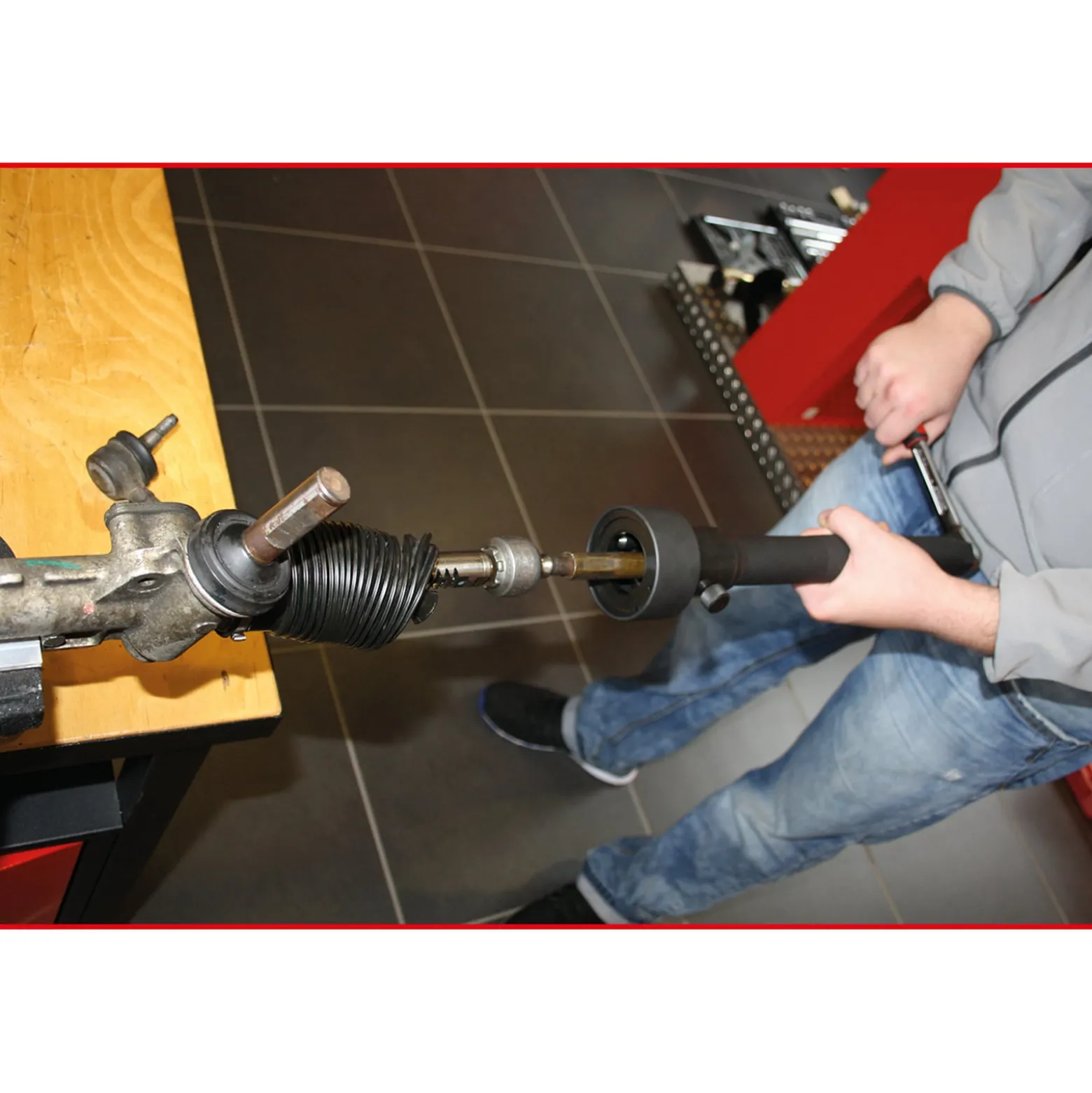 KS TOOLS Axialgelenk-Spezialschlüssel-Satz 4tlg. - 150.1125