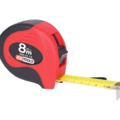 KS TOOLS Bandmaß mit Feststeller schwarz-rot 8m - 300.0116