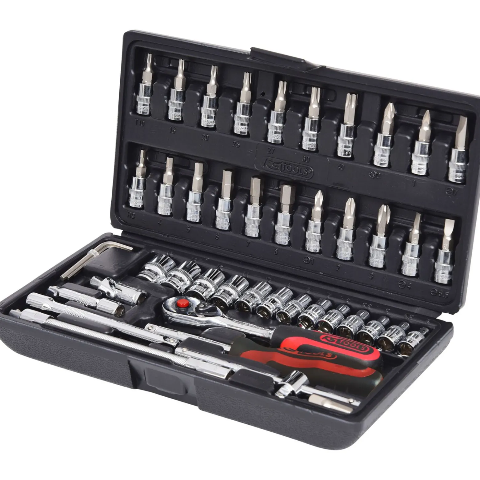 KS TOOLS 1/4" CHROMEplus Steckschlüssel-Satz 48tlg. - 918.0648