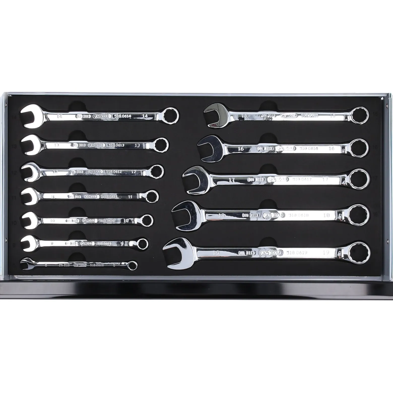 KS TOOLS 1/4"+1/2" CHROMEplus Universal-Werkzeug-Satz 99tlg. - 918.0200