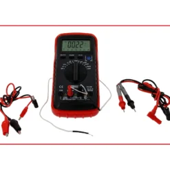 KS TOOLS Digital Multimeter inkl. Prüfspitzen und Krokodilklemmen - 150.1480