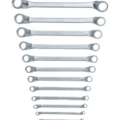 KS TOOLS Doppel-Ringschlüssel-Satz 12tlg. gekröpft 6-32 mm - 517.0250