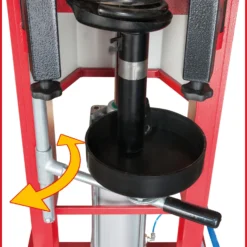 KS TOOLS Druckluft-Stand-Federspanner inkl. Adapterplatte - 500.8805