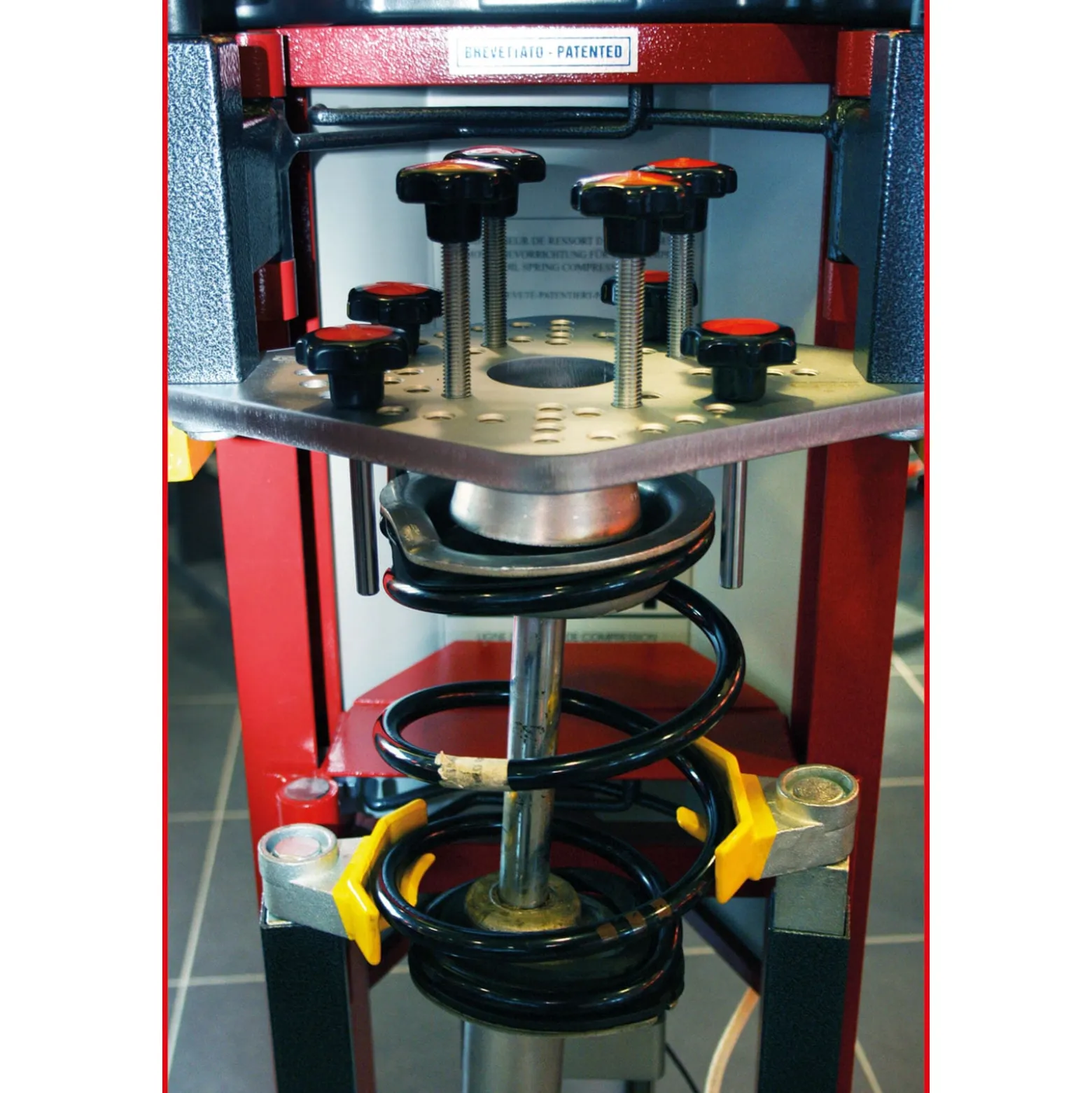 KS TOOLS Druckluft-Stand-Federspanner max. 10 bar - 500.8800