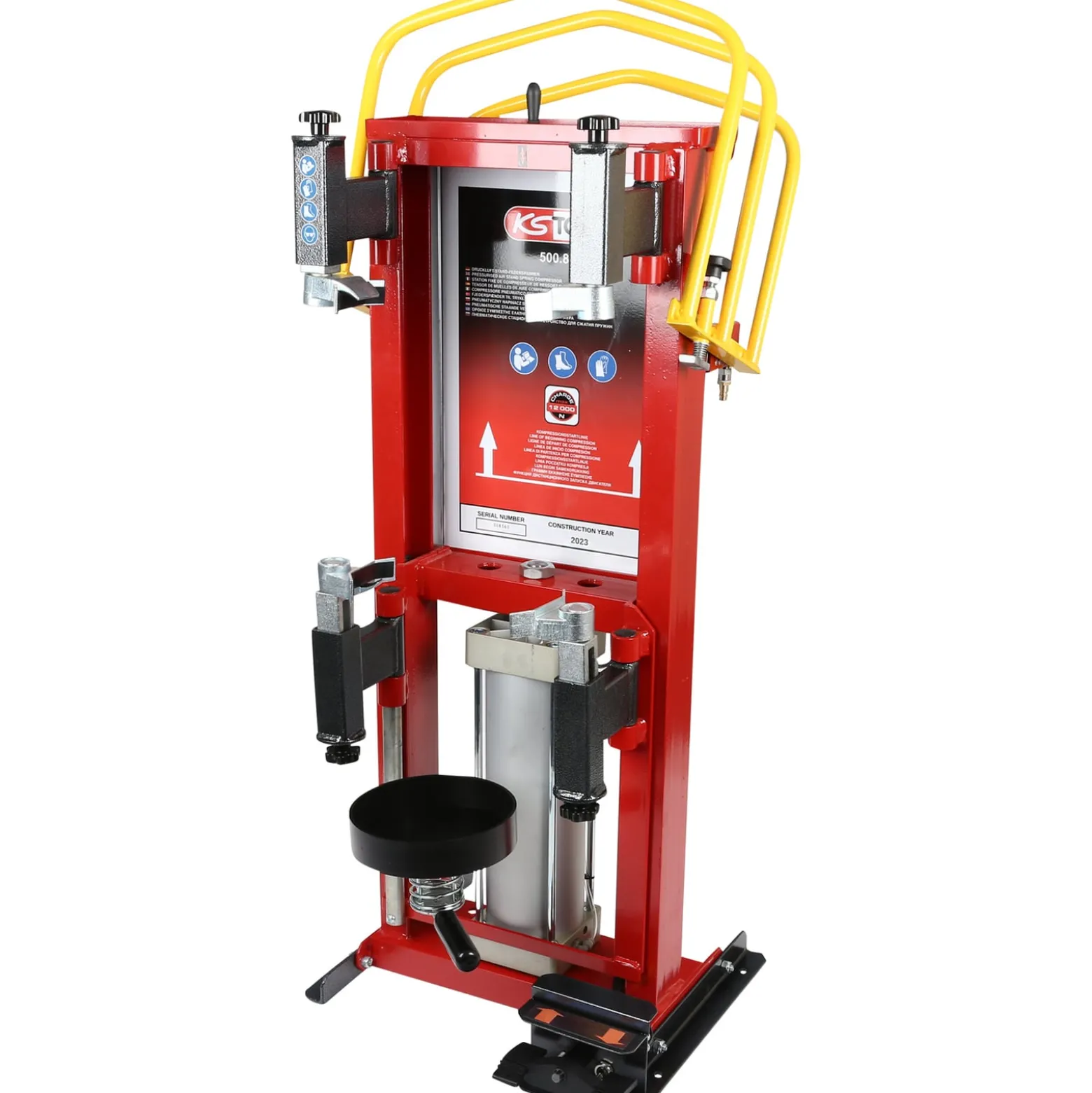 KS TOOLS Druckluft-Stand-Federspanner max. 10 bar - 500.8800