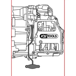 KS TOOLS DSG-Montage-Werkzeug für VAG - 150.2457