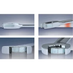 KS TOOLS DUO GEARplus Ringmaulschlüssel Maul-Ratschenfunktion 19 mm - 503.5219