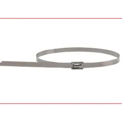 KS TOOLS Edelstahl Kabelbinder mit Kugelverschluss 4,6 x 350 mm 100 Stk. - 115.1593