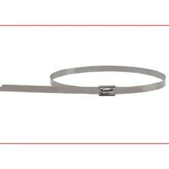 KS TOOLS Edelstahl Kabelbinder mit Kugelverschluss 4,6 x 350 mm 100 Stk. - 115.1593