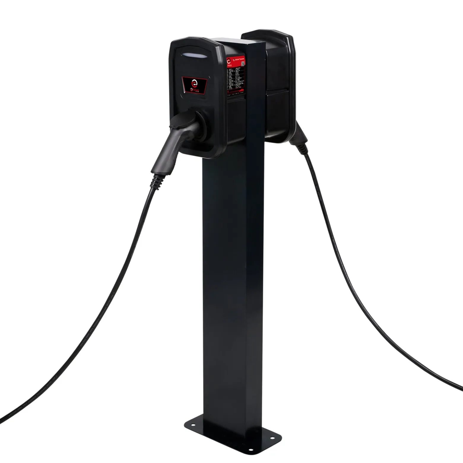 KS TOOLS efuturo Standsäule für zwei Wallboxen grau- 117.7922