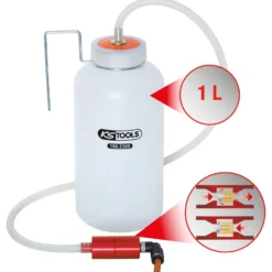 KS TOOLS Ein-Mann-Bremsenentfüfter mit Auffangflasche - 150.2305