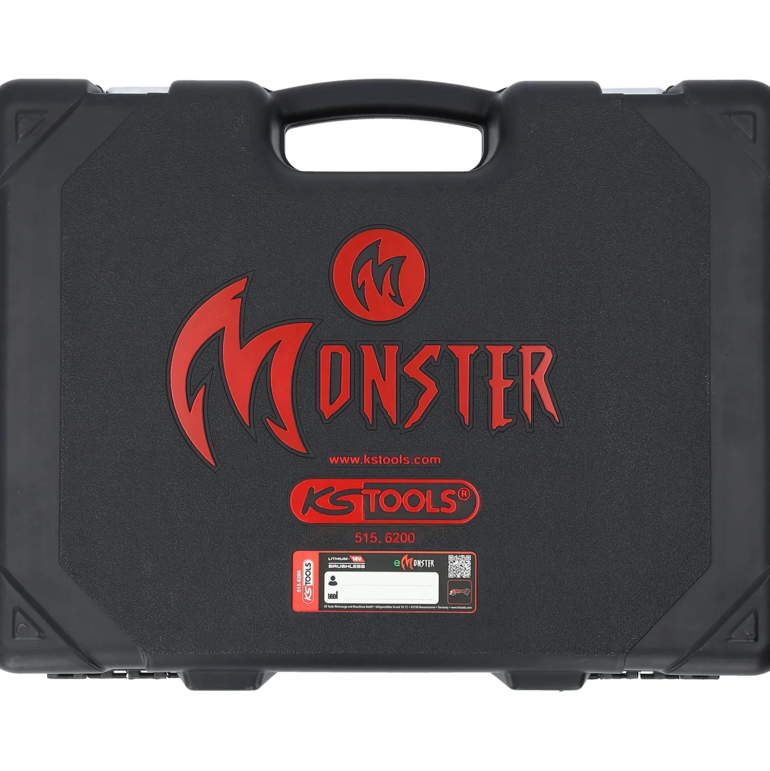 KS TOOLS eMONSTER Brushless-Akku-Winkelschleifer-Satz 4tlg. - 515.6200
